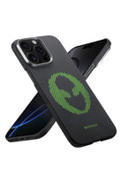 Tactile Woven Iphone 15 Pro Magsafe Uyumlu Kılıf Alien