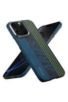 Tactile Woven Iphone 15 Pro Magsafe Uyumlu Kılıf Credit Card
