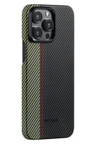 Tactile Woven Iphone 15 Pro Max Magsafe Uyumlu 600D Aramid Fiber Kılıf Overture