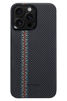 Tactile Woven Iphone 15 Pro Max Magsafe Uyumlu 600D Aramid Fiber Kılıf Rhapsody
