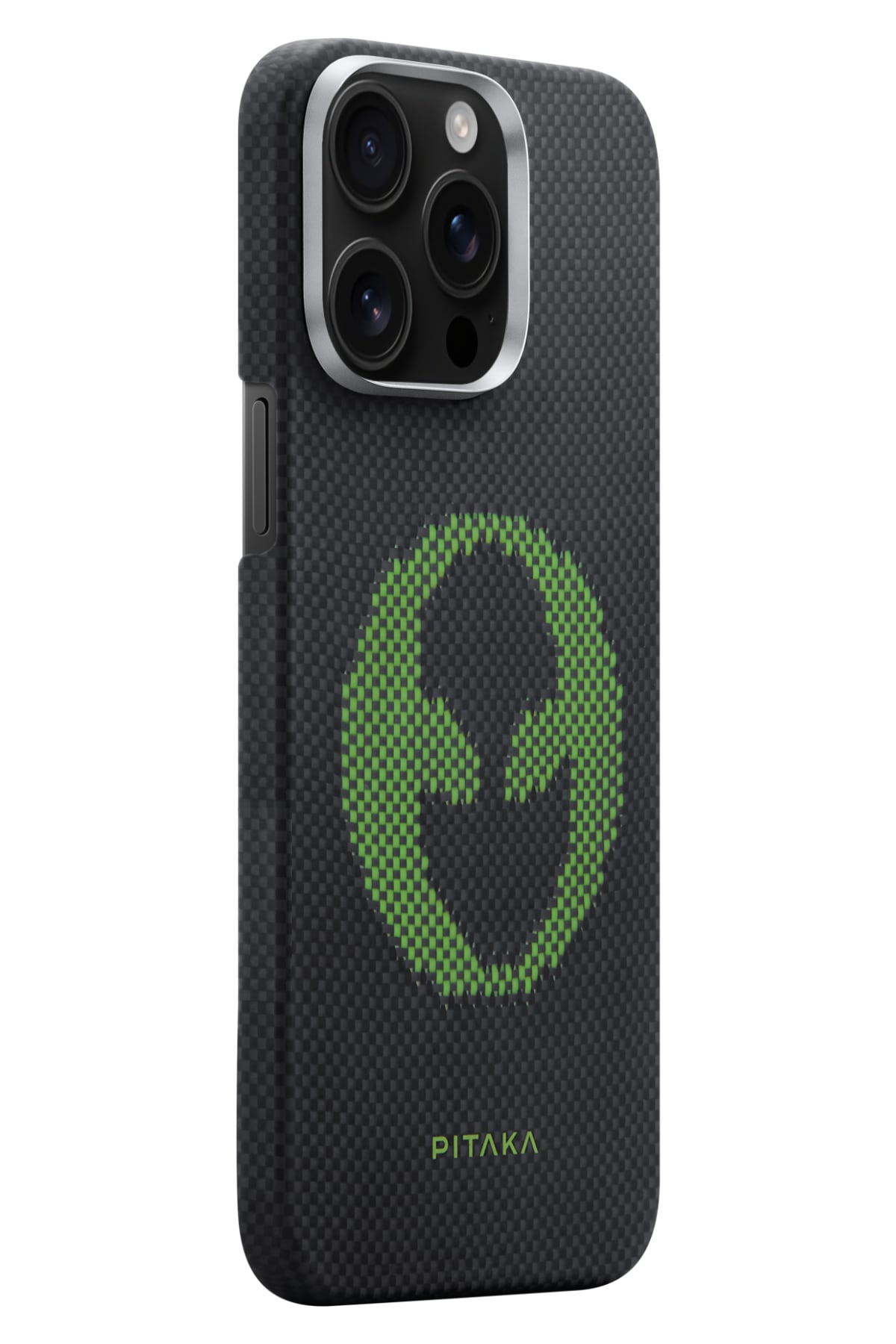 Tactile Woven Iphone 15 Pro Max Magsafe Uyumlu Kılıf Alien