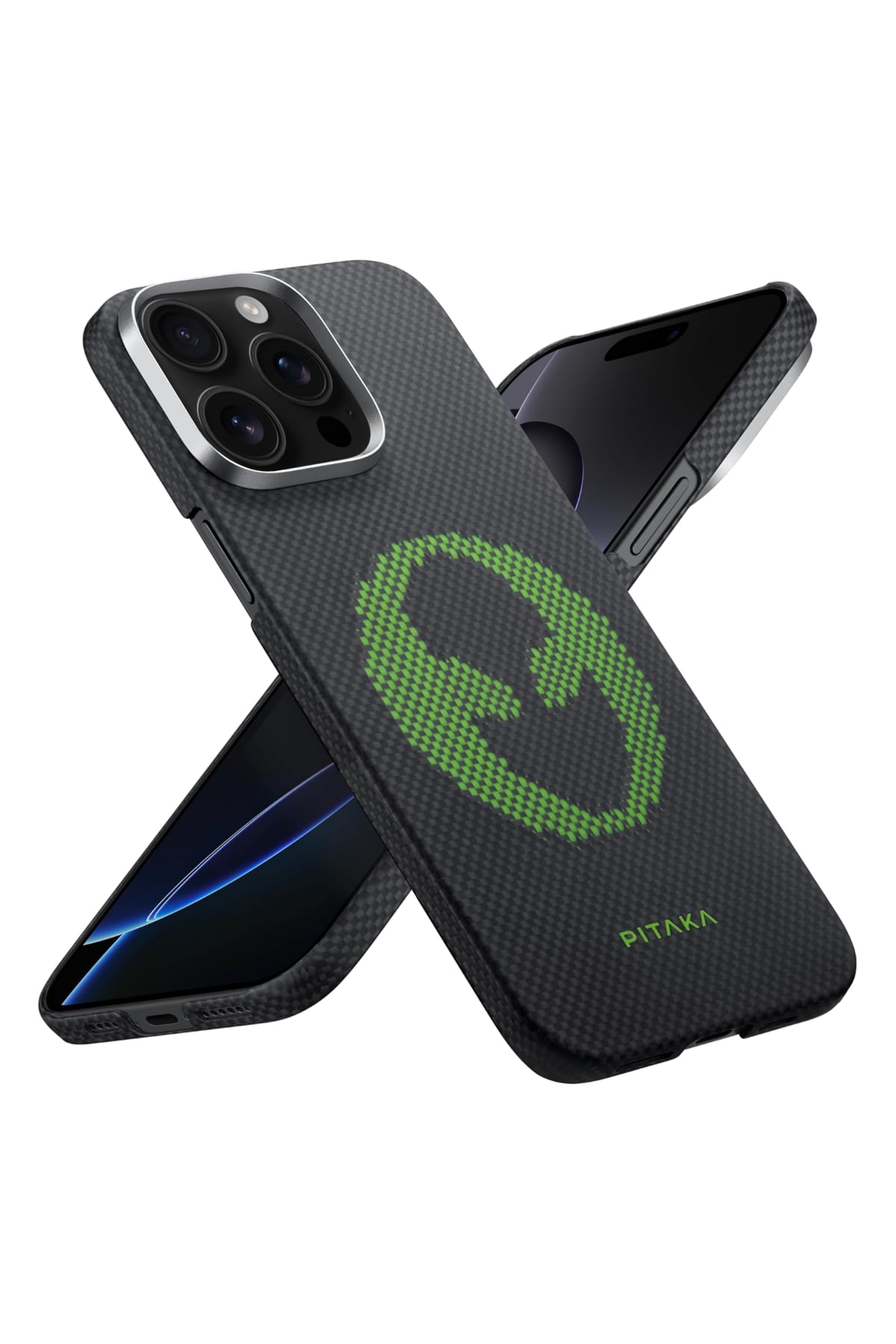 Tactile Woven Iphone 15 Pro Max Magsafe Uyumlu Kılıf Alien
