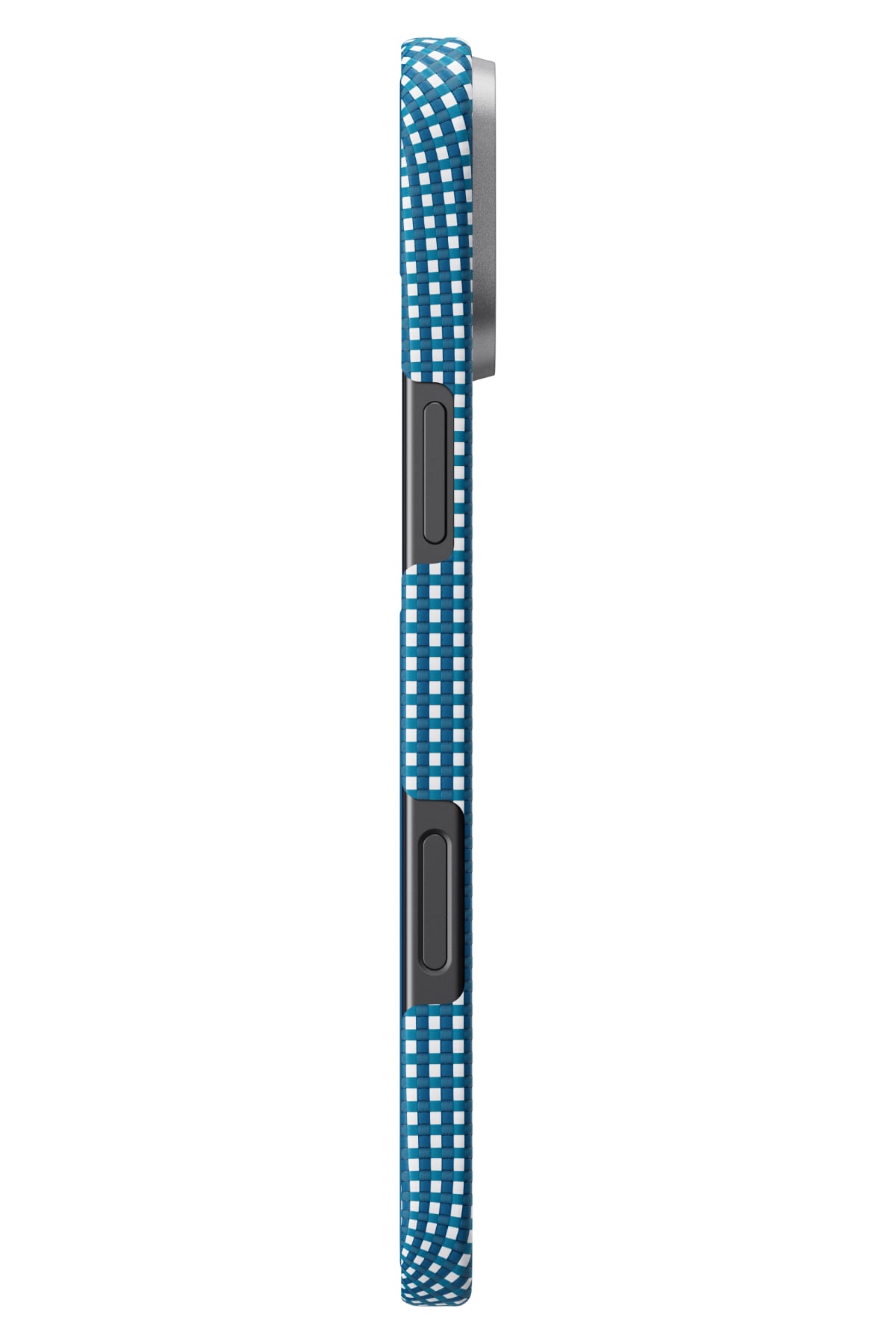 Ultra Slim Iphone 16 Plus Magsafe Uyumlu Aramid Fiber Kılıf Ocean Blue