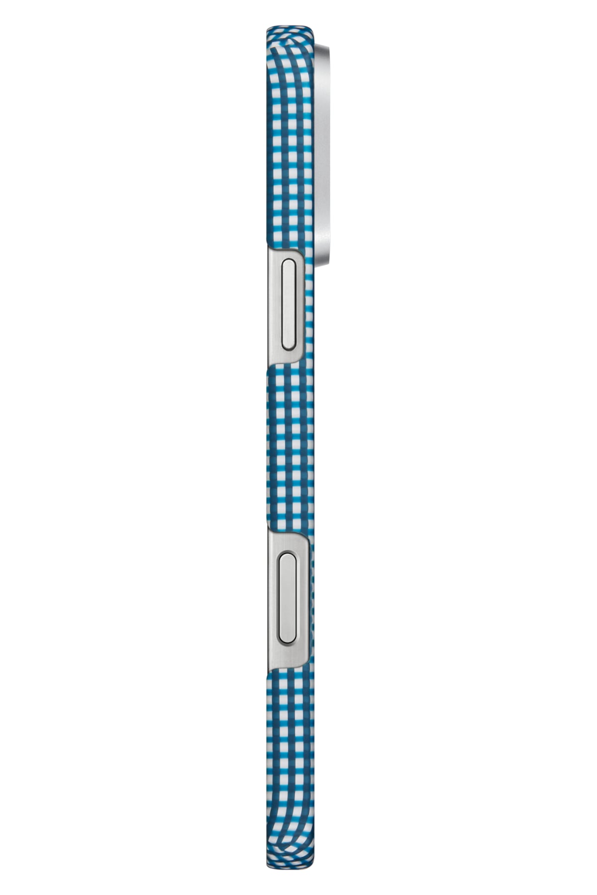Ultra Slim Iphone 16 Pro Magsafe Uyumlu Aramid Fiber Kılıf Ocean Blue