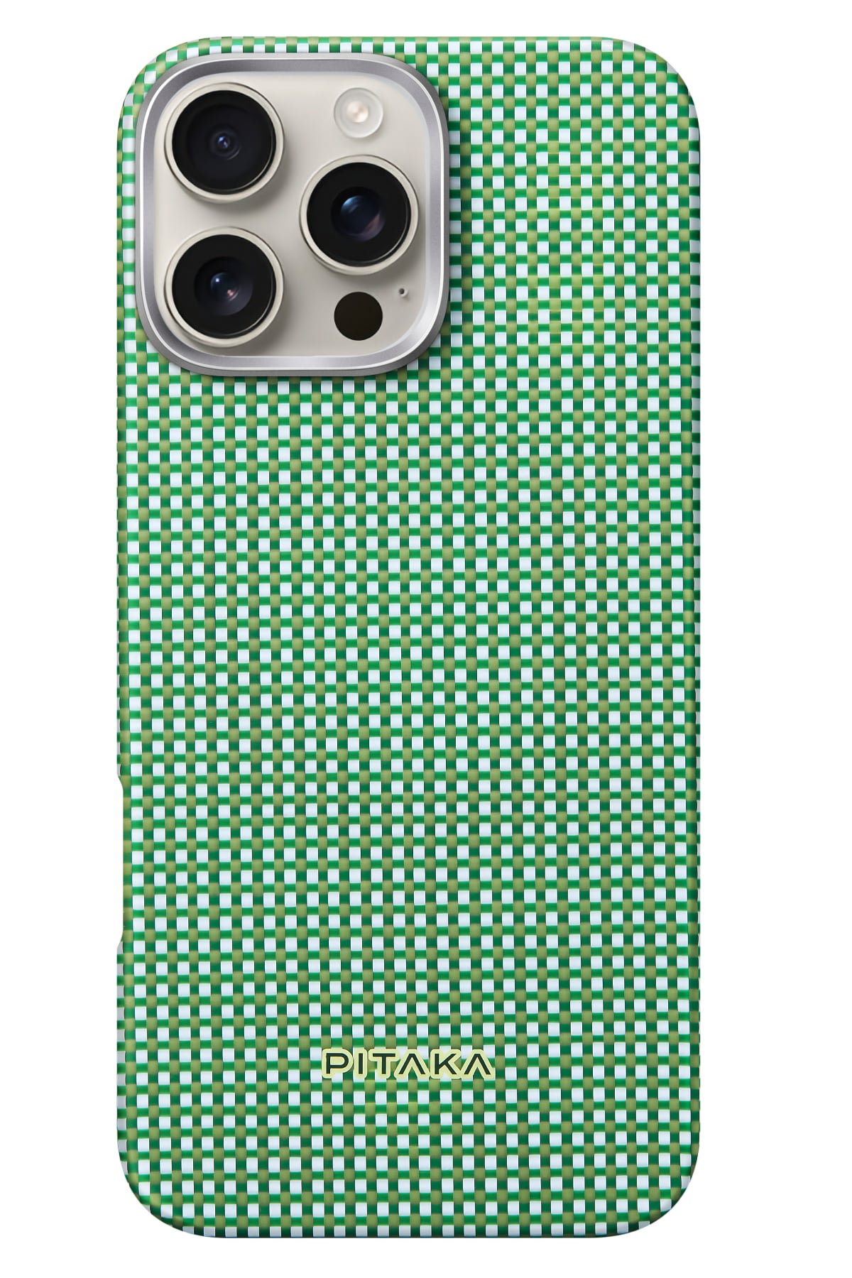 Ultra Slim Iphone 16 Pro Max Magsafe Uyumlu Aramid Fiber Kılıf Forest Green