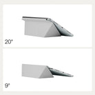 Ipad Air 11 M4 / M3 / M2 Kılıf Folio 3 Açık Mavi, Kalem Bölmeli Standlı