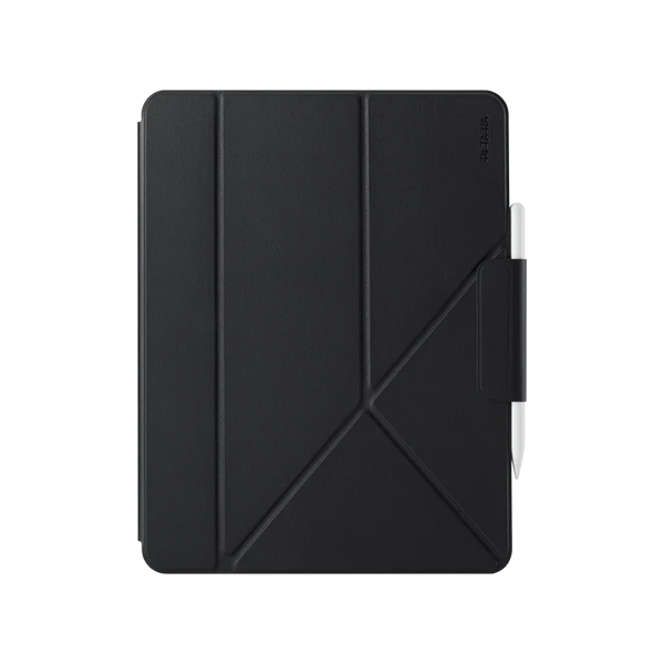 iPad Pro 11 M5 / M4 Uyumlu Kalem Bölmeli Standlı Folio Kılıf, Siyah