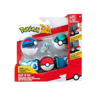 Pokemon-Pok 95283 Q Pokemon Clip 'N' Go Pokeball Kemer Ve Figür Seti-Figür Oyuncaklar-1-Milagron.com