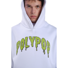 Polypop Beyaz Polypop Unisex Hoodie