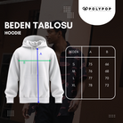 Polypop Firestarter Siyah Unisex Hoodie