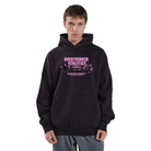 Polypop Overthinker Siyah Unisex Hoodie