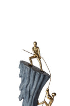 Ponet Maison-Pirinç 2'li Adam Figürlü Dekoratif Obje-Heykel-2-Milagron.com