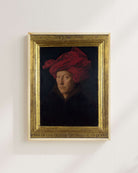 Jan Van Eyck - Kırmızı Sarıklı Bir Adamın Portresi