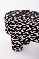 Posto Studio-Noir Blanc Bank-Puf-3-Milagron.com