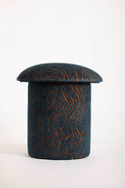 Posto Studio-Turquoise Tiger Puf-Puf-2-Milagron.com