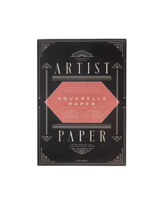 Printworks-Aquarelle Paper Pad A4 çizgisiz Suluboya çizim Defteri-Sanatsal-1-Milagron.com