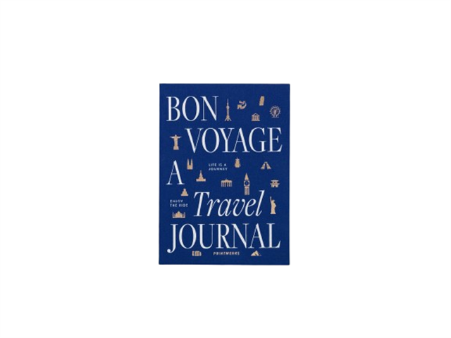 Printworks-Bon Voyage Travel Journal Okuma Günlüğü-Özel Defterler-2-Milagron.com