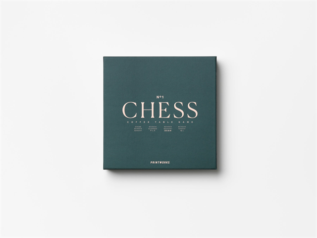 Printworks-Classic Board Games Chess, Green Satranç Seti-YAŞAM & KEYİF-1-Milagron.com