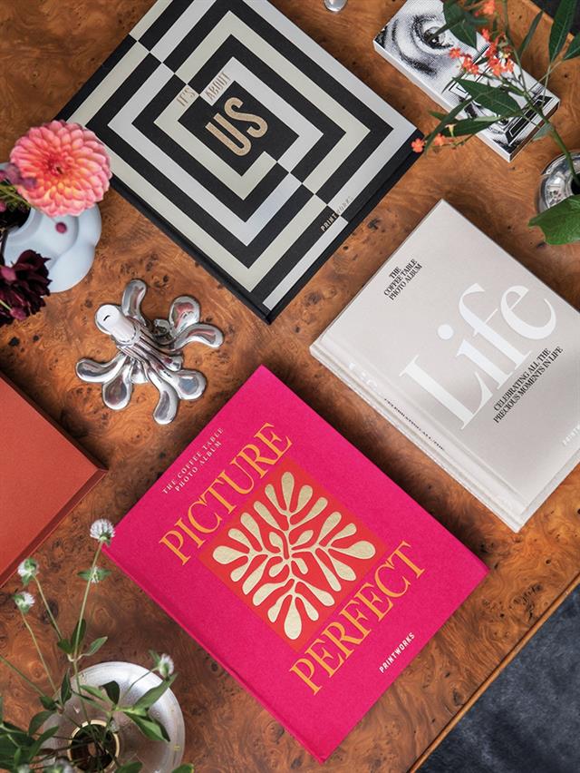 Printworks-Printworks Fotoğraf Albümü Koyu Pembe Picture Perfect-Fotoğraf Albümü-6-Milagron.com
