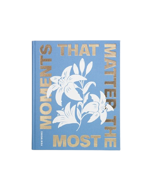 Printworks-Printworks Fotoğraf Albümü Moments That Matters The Most Mavi-Fotoğraf Albümü-1-Milagron.com