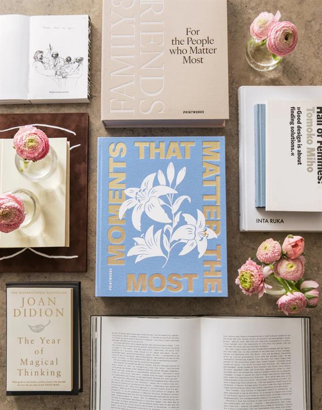 Printworks-Printworks Fotoğraf Albümü Moments That Matters The Most Mavi-Fotoğraf Albümü-3-Milagron.com