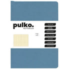 Pulko-Defter 110gr Ivory Kağıt, A5, Termo Deri, 224 Sayfa, Kareli, 047, Turkuaz-Kareli-1-Milagron.com