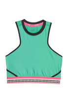 Puma-LEMLEM Crop Tank Grassy Green-Top-1-Milagron.com
