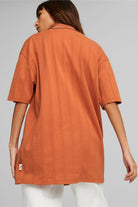 Puma-MMQ Fast Green T7 Polo Bombay Brown-T-Shirts-3-Milagron.com