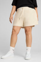 Puma-PREMIUM ESS A-Line Shorts 4 Jacquard Alpine Snow-Şort-3-Milagron.com
