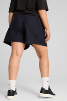 Puma-PREMIUM ESS A-Line Shorts 4 Jacquard New Navy-Şort-5-Milagron.com