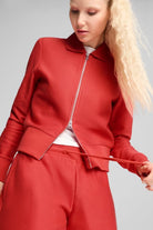 Puma-PREMIUM ESS A-Line Shorts 4 Jacquard Red-Şort-2-Milagron.com