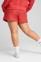 Puma-PREMIUM ESS A-Line Shorts 4 Jacquard Red-Şort-4-Milagron.com