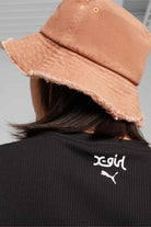 Puma-PUMA X x-Girl Bucket Hat-Brown Mushroom-Bucket Hat-2-Milagron.com