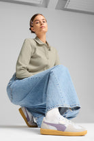 Puma-Palermo Lth PUMA White Pale Plum Gum-Sneakers-2-Milagron.com