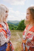 Pure Paris-Blooming Garden Belden Bağlamalı Elbise-Elbise-3-Milagron.com