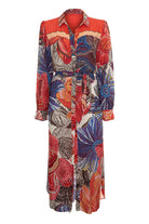 Pure Paris-Blooming Garden Gömlek Elbise-Elbise-1-Milagron.com