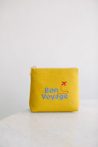 Pure Paris-Bon Voyage Kozmetik & Seyahat Çantası – Hardal-Makyaj Çantası-1-Milagron.com