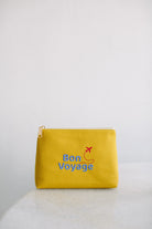 Pure Paris-Bon Voyage Kozmetik & Seyahat Çantası – Hardal-Makyaj Çantası-8-Milagron.com