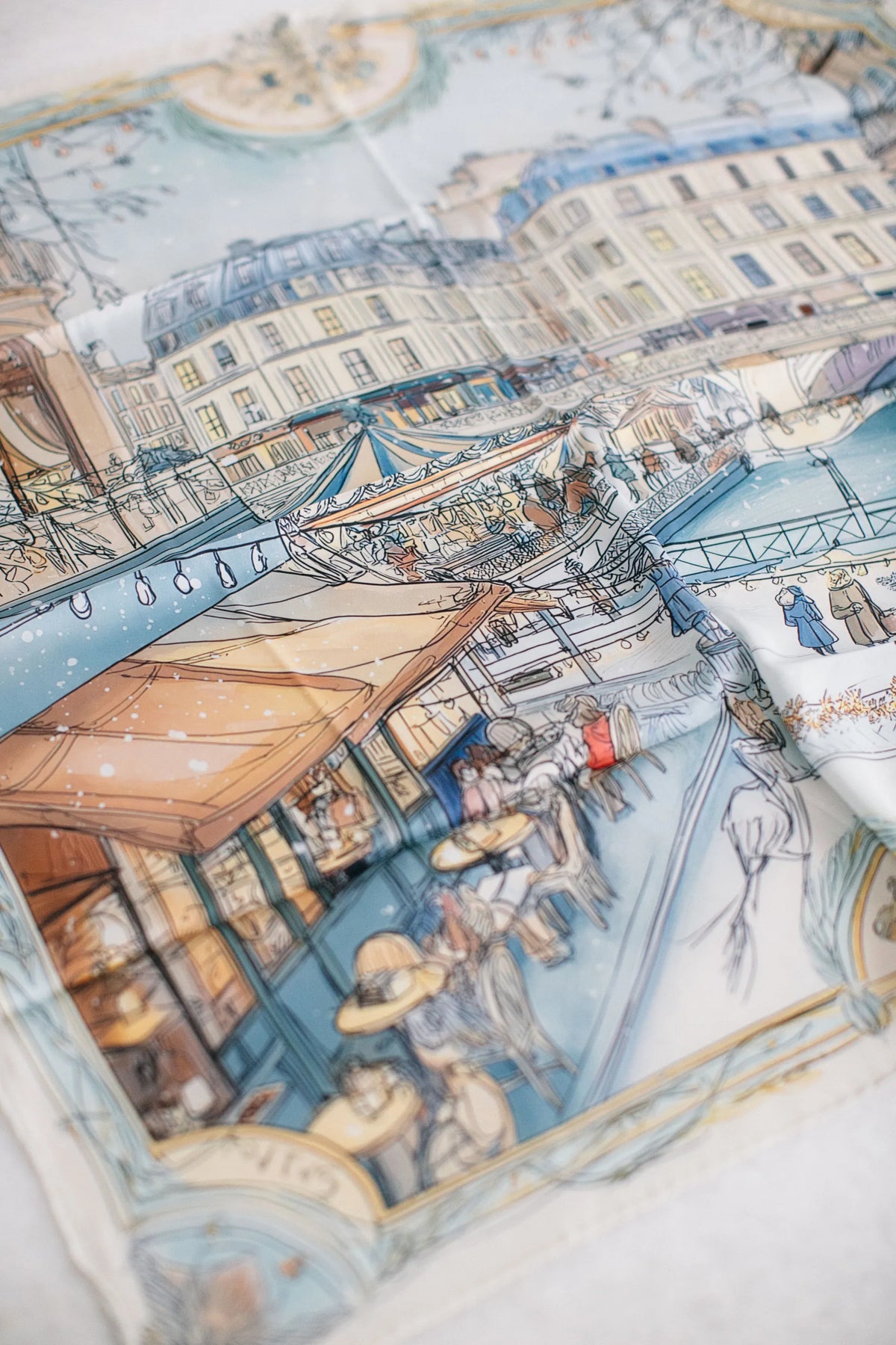 Pure Paris-Carrousel Des Rêves İpek Fular-Şal & Fular-2-Milagron.com