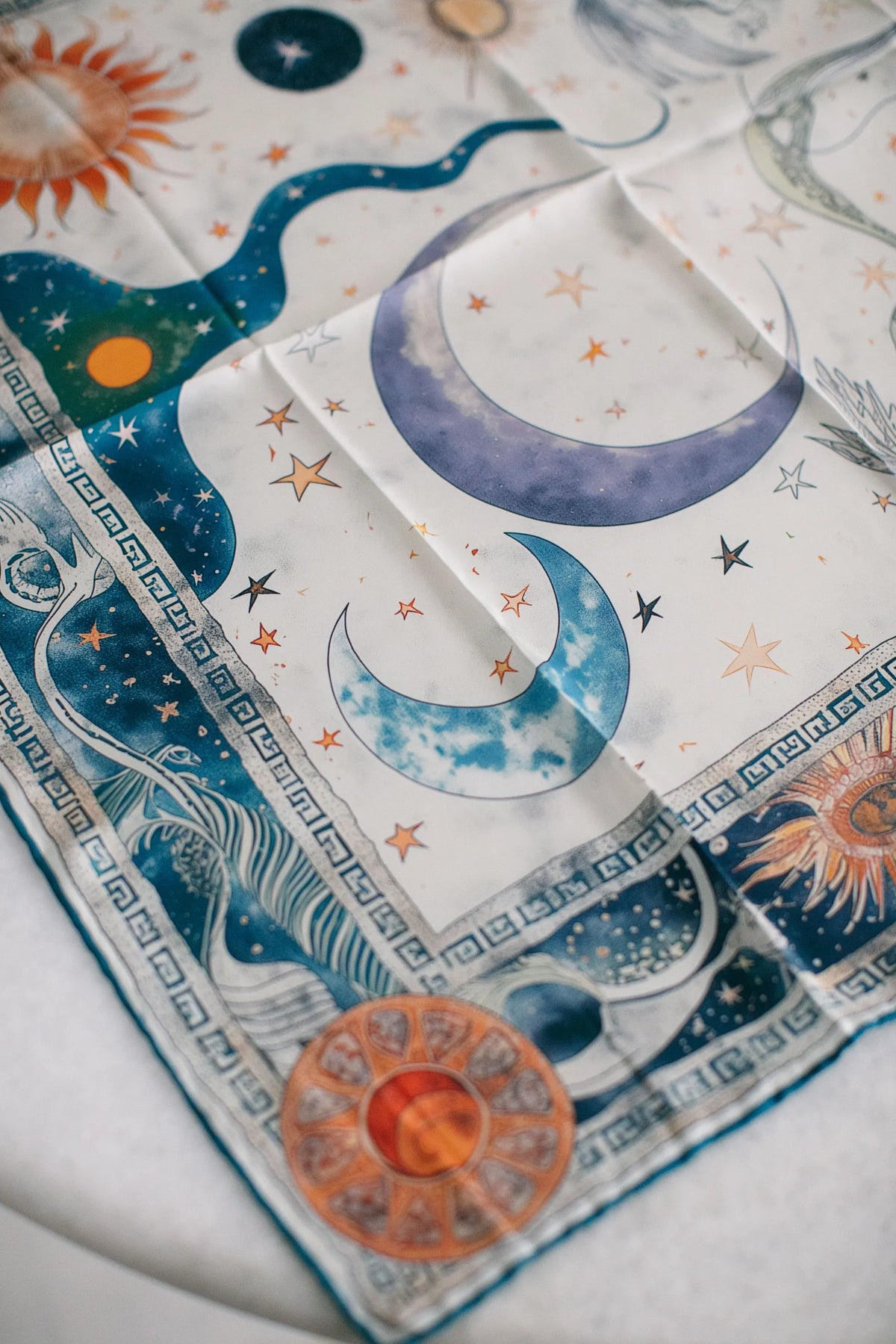 Pure Paris-Celestial Myths İpek Fular-Şal & Fular-2-Milagron.com