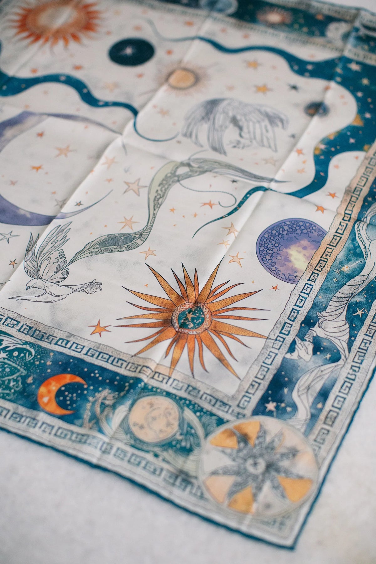 Pure Paris-Celestial Myths İpek Fular-Şal & Fular-4-Milagron.com