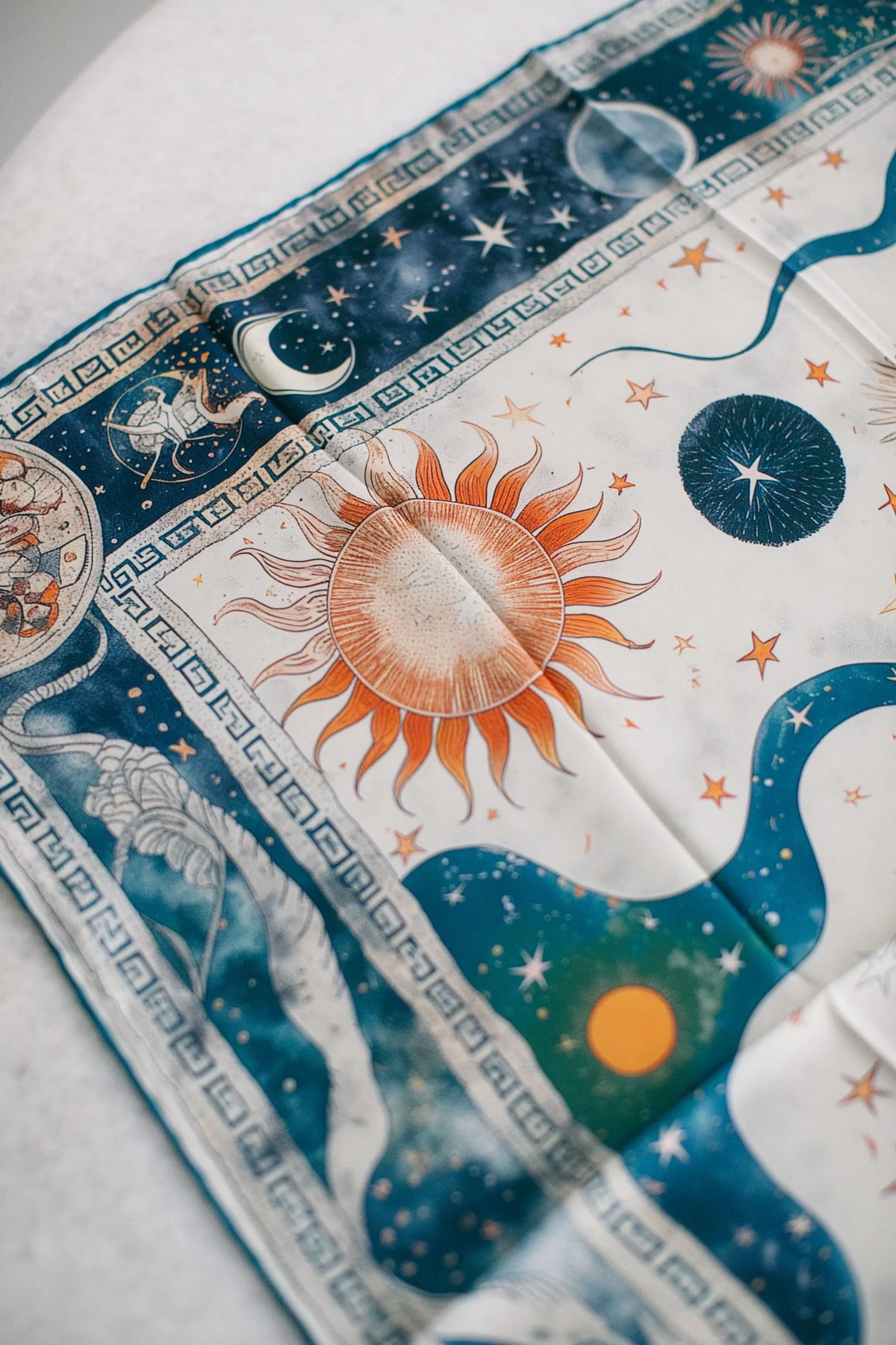 Pure Paris-Celestial Myths İpek Fular-Şal & Fular-5-Milagron.com