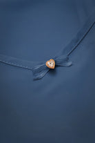 Pure Paris-Celine İpek Saten Gecelik - Laci̇vert-Gecelik-3-Milagron.com