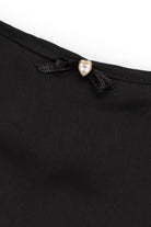 Pure Paris-Celine İpek Saten Gecelik - Siyah-Gecelik-2-Milagron.com