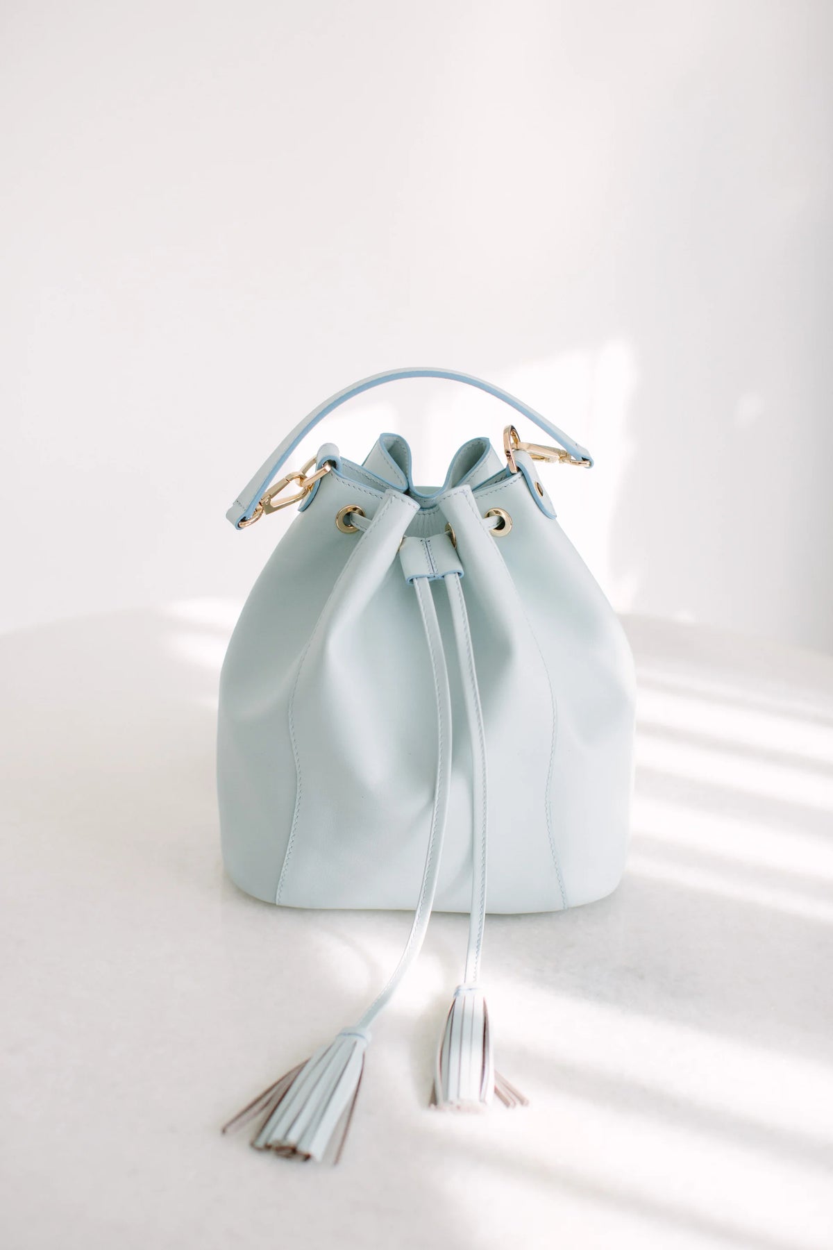 Pure Paris-Grand Bonbon Ciel Çanta - Sky Blue-El Çantası-2-Milagron.com