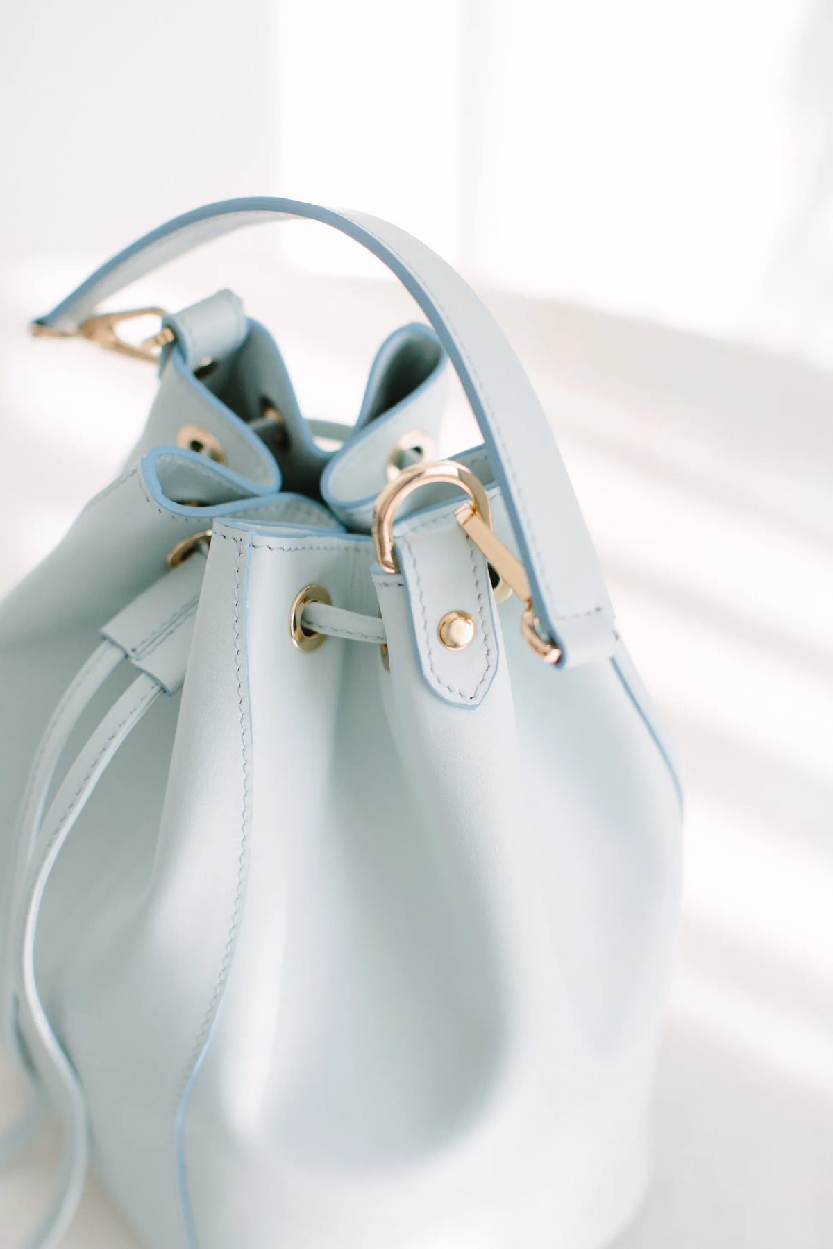 Pure Paris-Grand Bonbon Ciel Çanta - Sky Blue-El Çantası-4-Milagron.com
