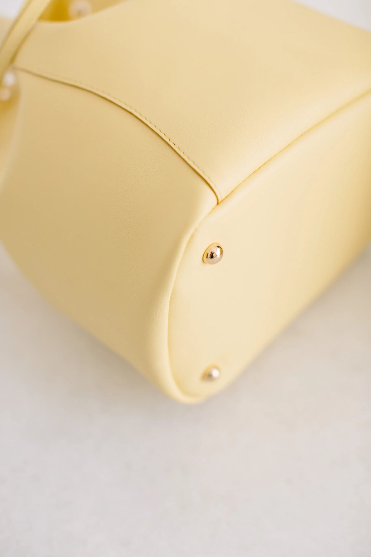 Pure Paris-Grand Bonbon Soleil Çanta - Butter Yellow-El Çantası-10-Milagron.com