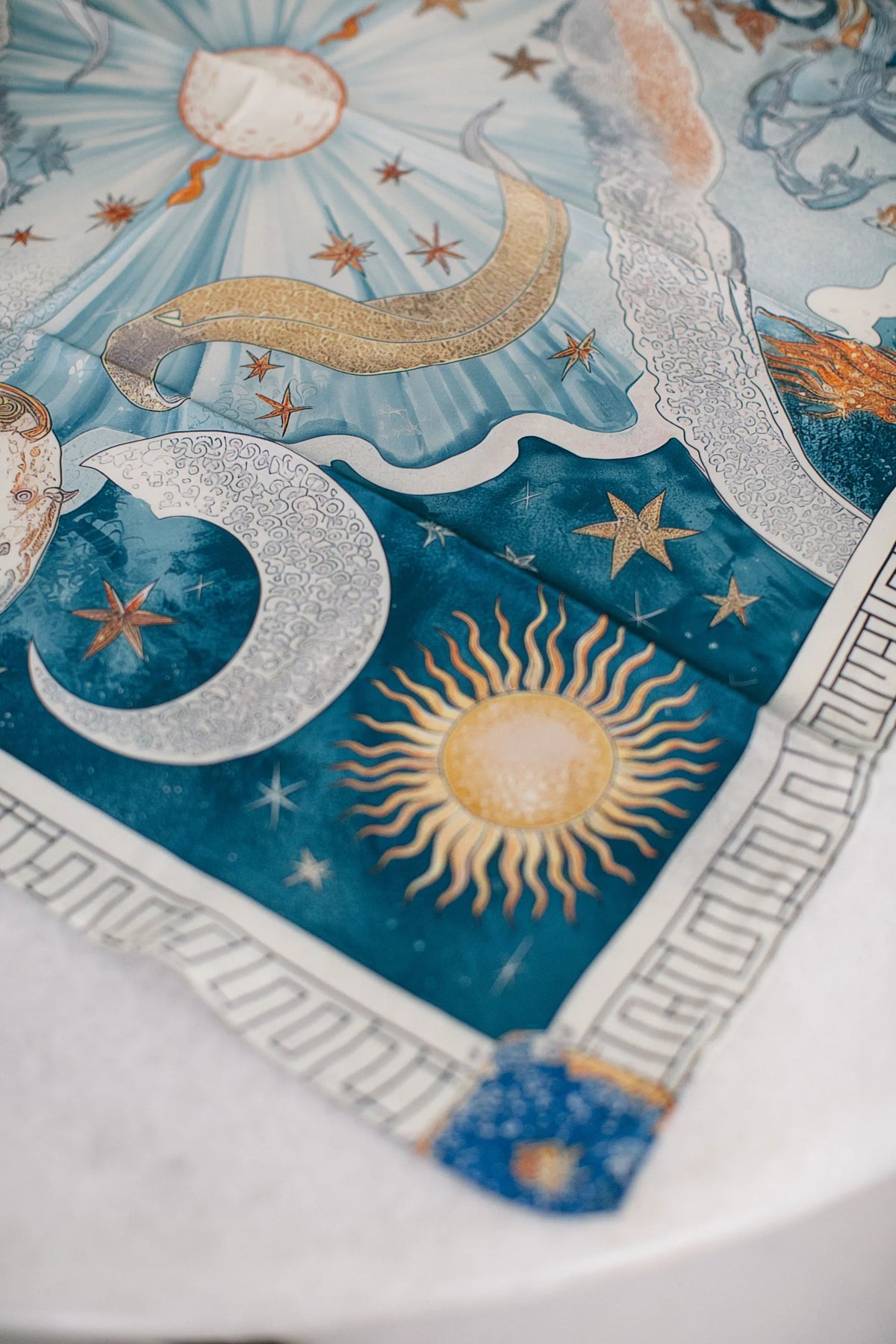 Pure Paris-Helios Rising İpek Fular-Şal & Fular-2-Milagron.com