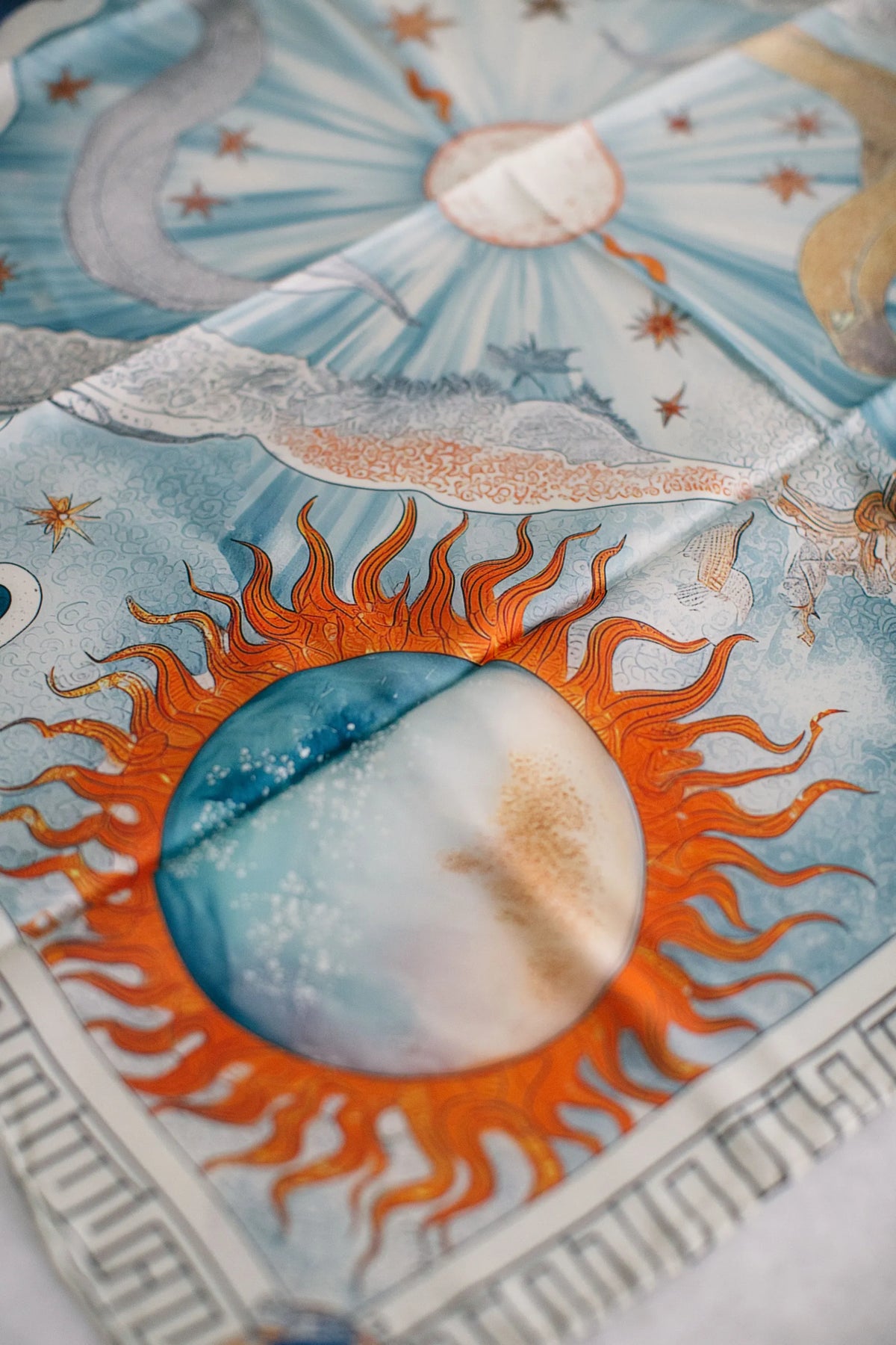 Pure Paris-Helios Rising İpek Fular-Şal & Fular-4-Milagron.com