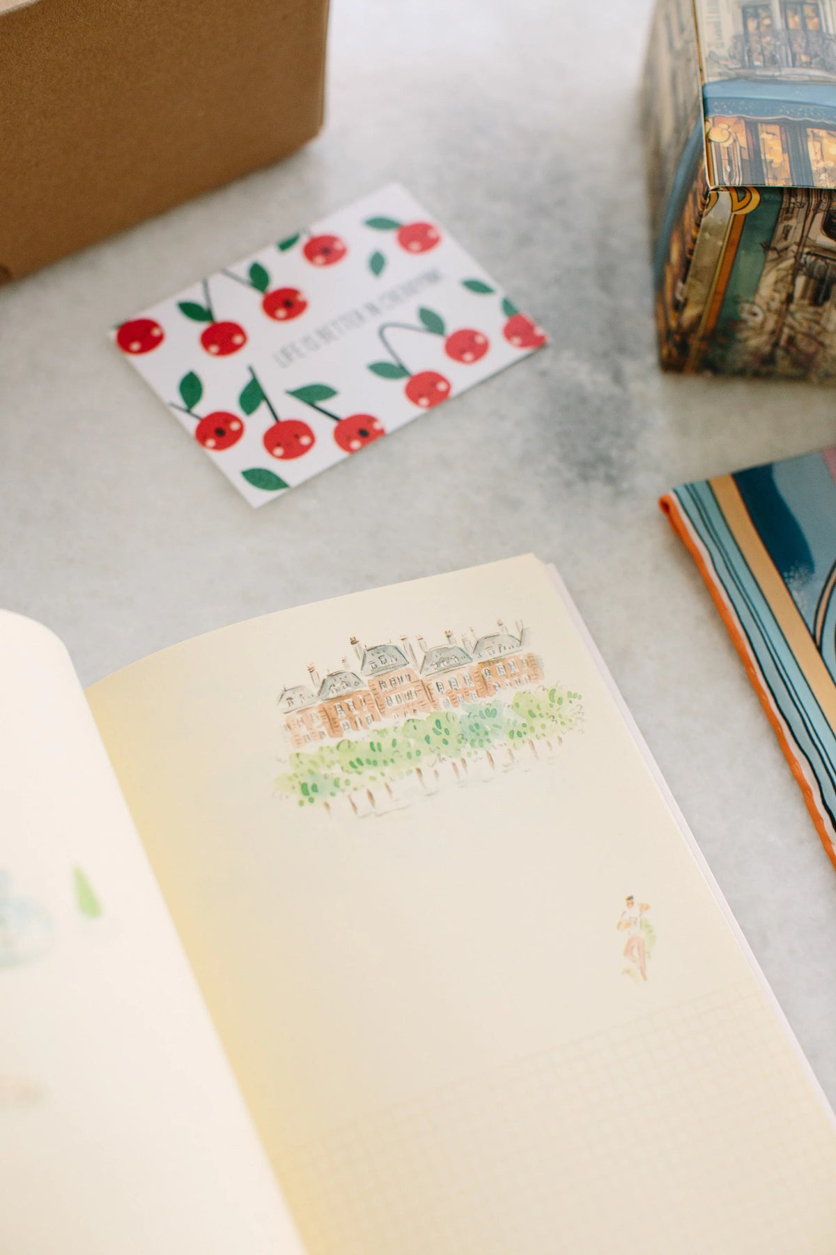 Pure Paris-L'Après Seyahat Günlüğü — Paris, 128 Sayfa-Defter-3-Milagron.com